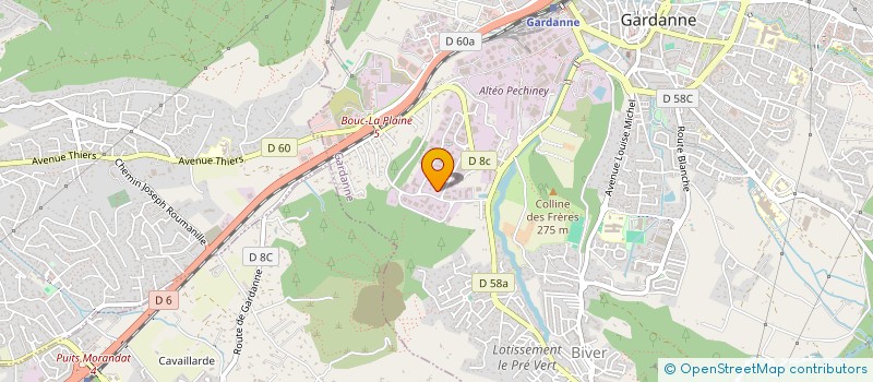 localisation de l'entreprise IMPRESSION à GARDANNE