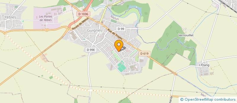 localisation de l'entreprise IMPRESSION DEVELOPPEMENT EMBALLAGE à OZOUER-LE-VOULGIS
