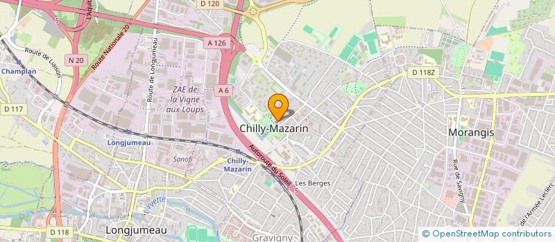 localisation de l'entreprise IMPRESSION DIFFUSION EDITION SERVICE à CHILLY-MAZARIN