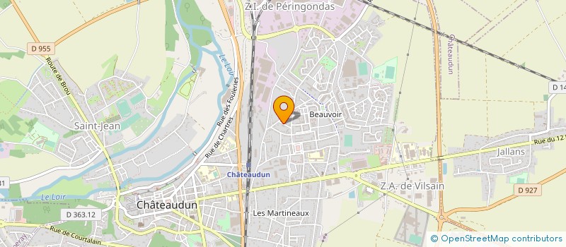 localisation de l'entreprise IMPRESSION DUNOISE à CHATEAUDUN