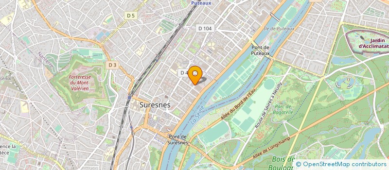 localisation de l'entreprise IMPRESSION ENREGISTRE RESULTAT à SURESNES