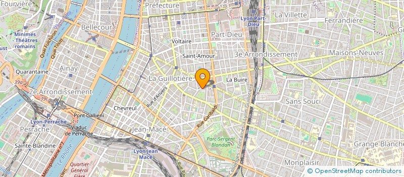 localisation de l'entreprise IMPRESSION FEUILLE ET ROTATIVE  LYON