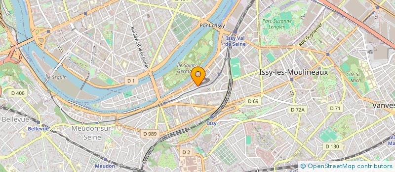 localisation de l'entreprise IMPRESSION FRANCE à ISSY-LES-MOULINEAUX