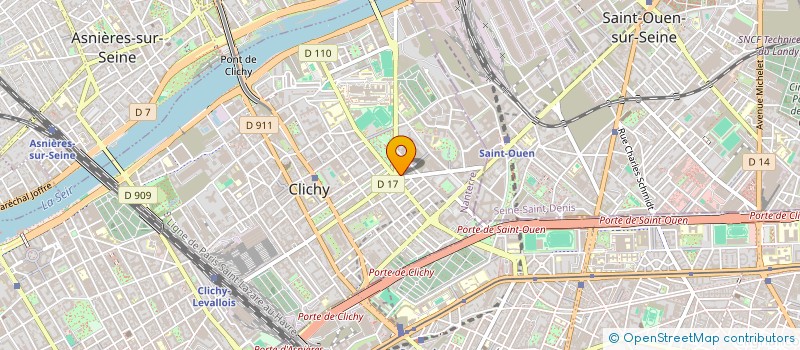 localisation de l'entreprise IMPRESSION PAR NATURE à CLICHY