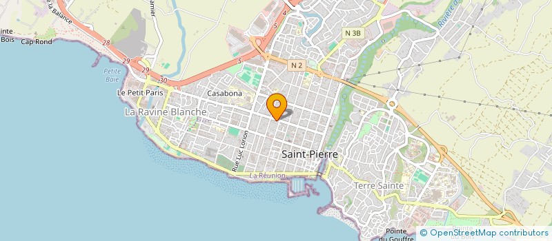 localisation de l'entreprise IMPRESSION PREMIERE à SAINT-PIERRE