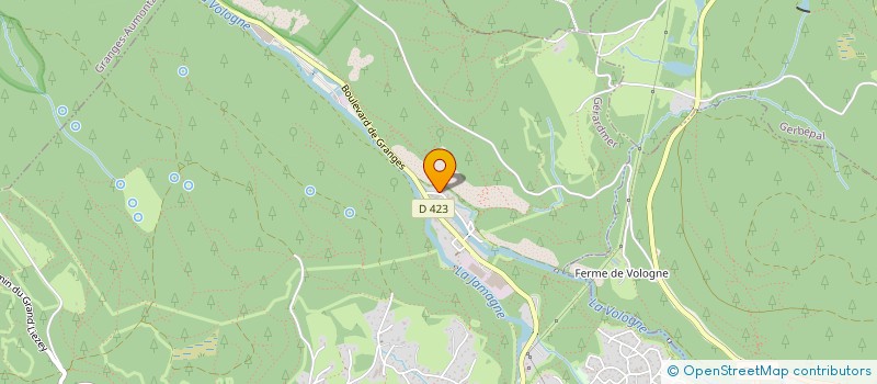 localisation de l'entreprise IMPRESSION PRODUCTION ET EMBALLAGES  GERARDMER