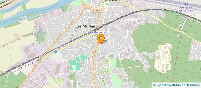localisation de l'entreprise IMPRESSIONS D'ARTISTES à LES MUREAUX