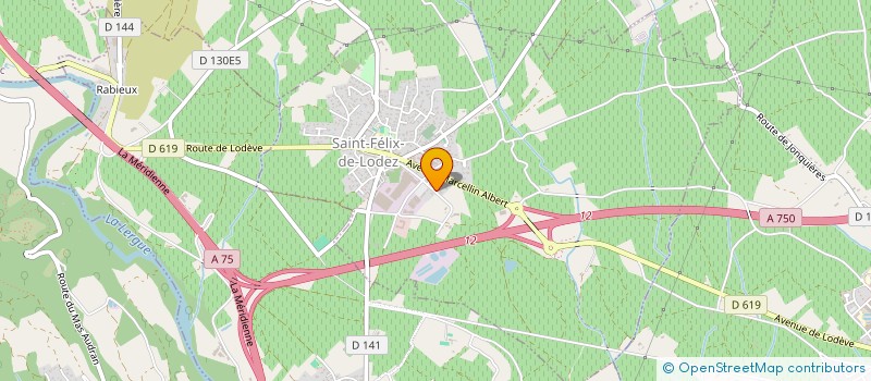 localisation de l'entreprise IMPRESSIONS DE L ENCLOS à SAINT-FELIX-DE-LODEZ