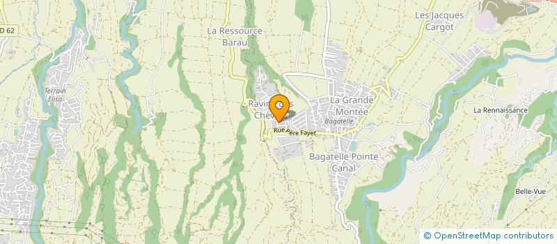 localisation de l'entreprise IMPRESSIONS DECO REUNION  SAINTE-SUZANNE