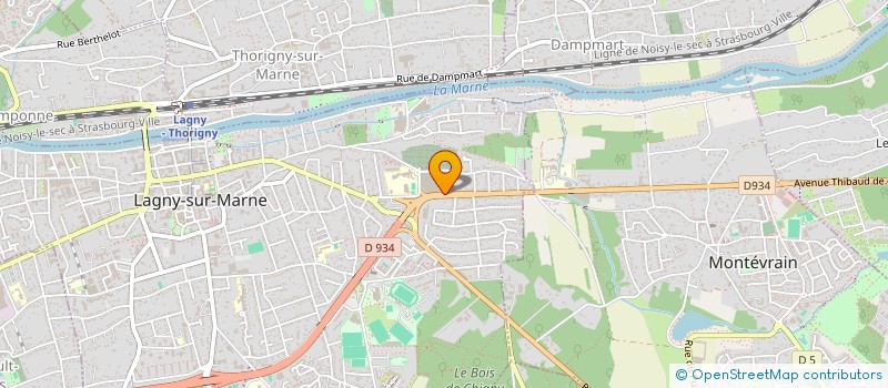 localisation de l'entreprise IMPRESSIONS DIGITAL SYSTEM  LAGNY-SUR-MARNE