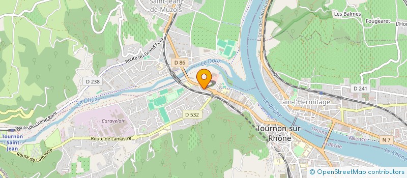 localisation de l'entreprise IMPRESSIONS ET TEINTURES DE TOURNON à TOURNON-SUR-RHONE