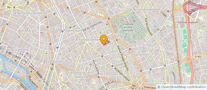 localisation de l'entreprise IMPRESSIONS GMT  PARIS