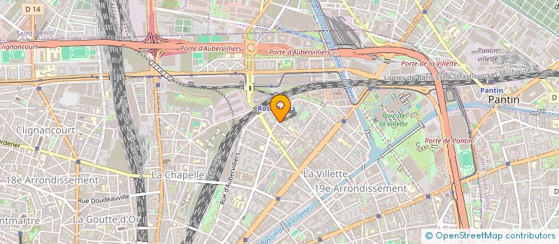 localisation de l'entreprise IMPRESSIONS I.P.S.O.  PARIS