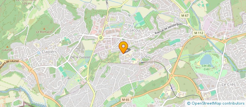 localisation de l'entreprise IMPRESSIONS MEDICALES  CLAPIERS