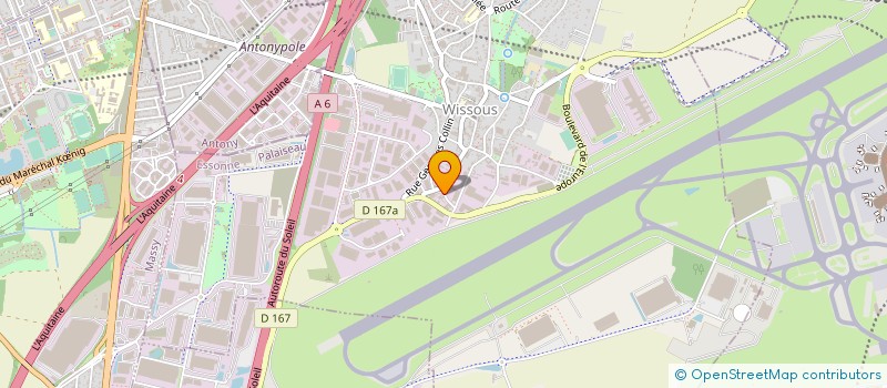 localisation de l'entreprise IMPRESSIONS MODERNES MALEVA à WISSOUS