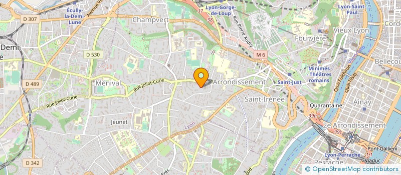 localisation de l'entreprise IMPRIM DIFFUSION à LYON
