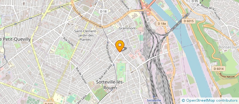 localisation de l'entreprise IMPRIM ECO  SOTTEVILLE-LES-ROUEN