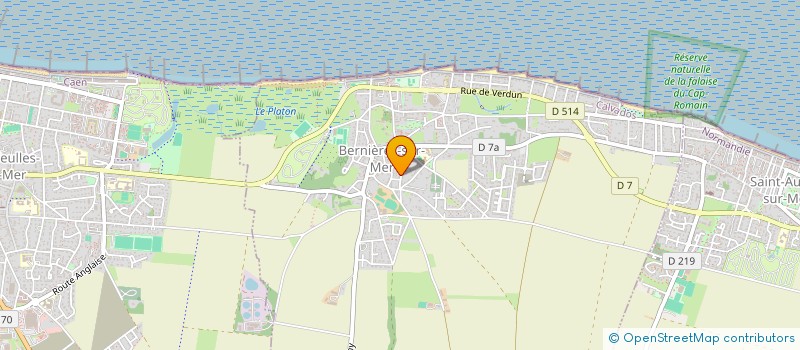 localisation de l'entreprise IMPRIM' SOLUTIONS  BERNIERES-SUR-MER