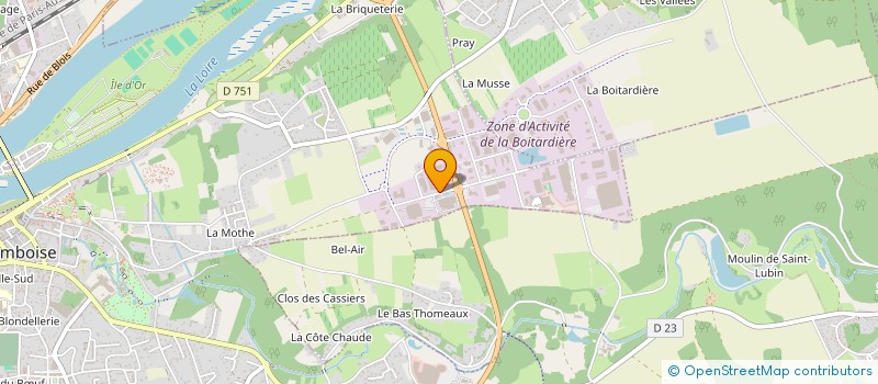 localisation de l'entreprise IMPRIME TOUT  AMBOISE