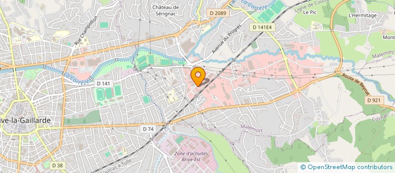 localisation de l'entreprise IMPRIME VITECO'LOR à MALEMORT