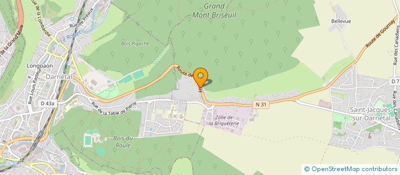 localisation de l'entreprise IMPRIMERIE BERTIN  SAINT-JACQUES-SUR-DARNETAL