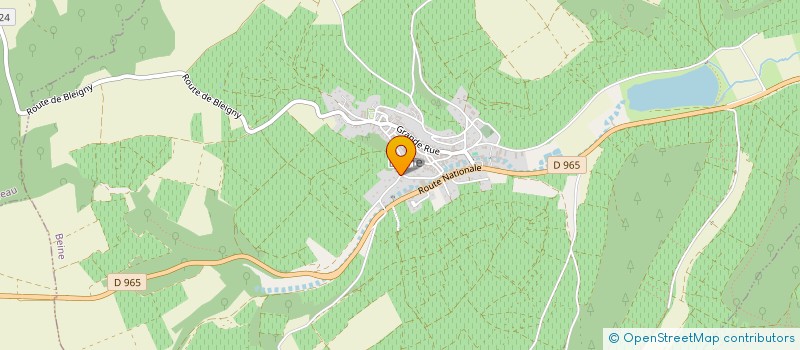 localisation de l'entreprise IMPRIMERIE CLEMENSAT ETIQUETTES  CHABLIS