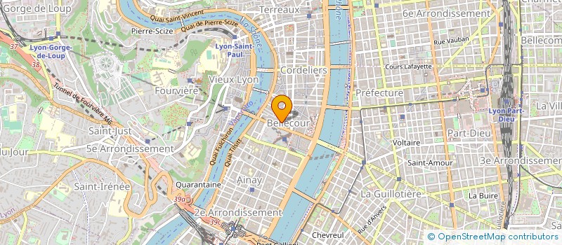 localisation de l'entreprise IMPRIMERIE CLERTANT  SAINT-CYR-AU-MONT-D'OR