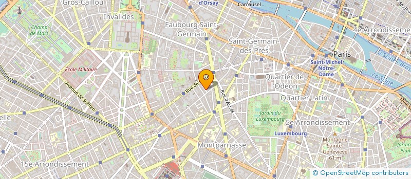 localisation de l'entreprise IMPRIMERIE COMMERCIALE ET TECHNIQUE à PARIS