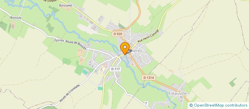 localisation de l'entreprise IMPRIMERIE DE L EAULNE à LONDINIERES