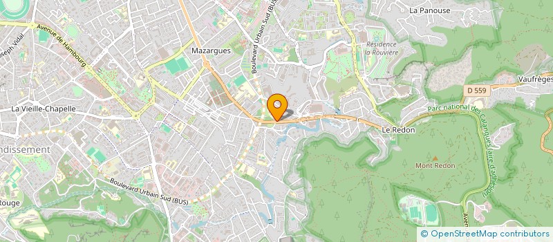 localisation de l'entreprise IMPRIMERIE DE LA GINESTE à MARSEILLE