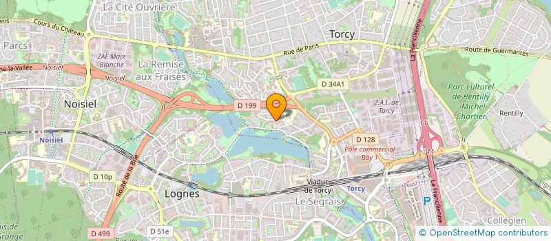 localisation de l'entreprise IMPRIMERIE DE LA MARE BLANCHE à TORCY