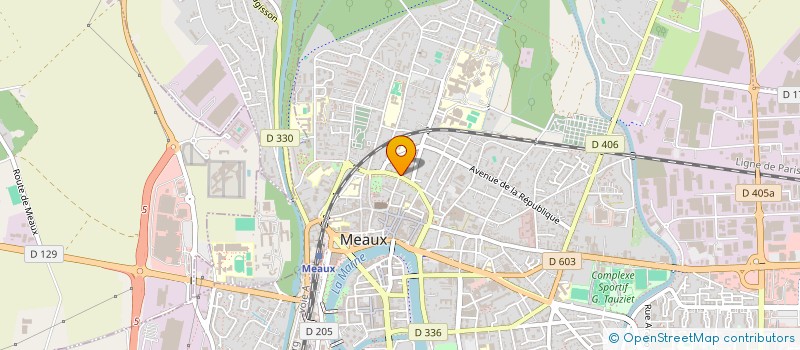 localisation de l'entreprise IMPRIMERIE DE MEAUX à MEAUX