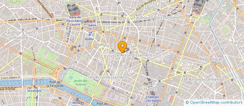 localisation de l'entreprise IMPRIMERIE DE PARIS à PARIS