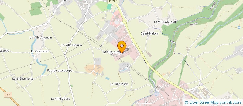 localisation de l'entreprise IMPRIMERIE DE PENTHIEVRE à PORDIC