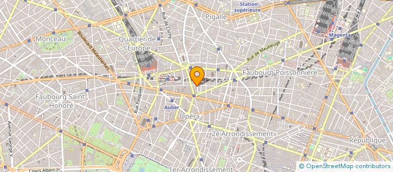 localisation de l'entreprise IMPRIMERIE DENIS  PARIS