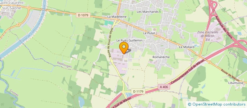 localisation de l'entreprise IMPRIMERIE DESBROSSES à REPLONGES