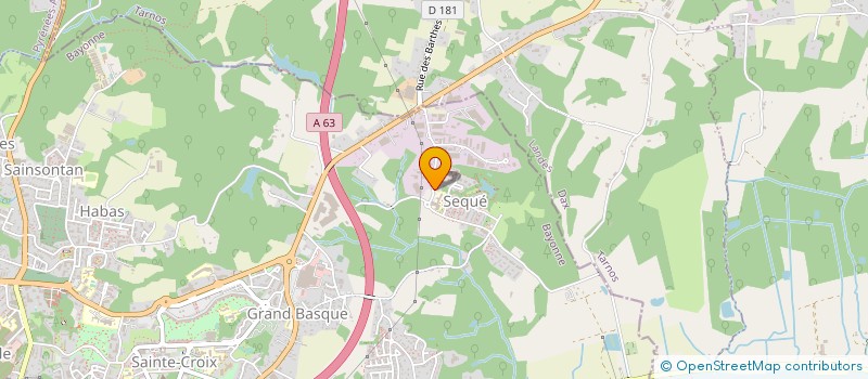 localisation de l'entreprise IMPRIMERIE DU LABOURD à BAYONNE