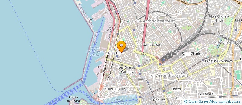 localisation de l'entreprise IMPRIMERIE DU LEVANT à MARSEILLE