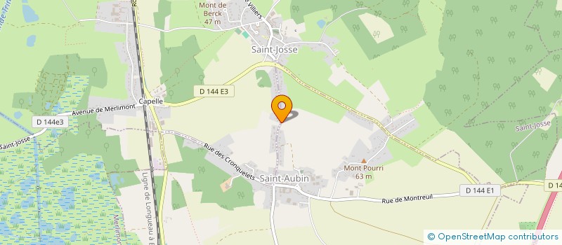 localisation de l'entreprise IMPRIMERIE DU MOULIN  SAINT-JOSSE