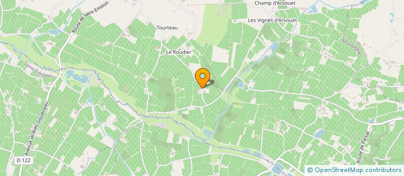 localisation de l'entreprise IMPRIMERIE DUCOBU  MONTAGNE