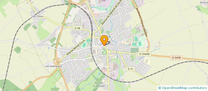 localisation de l'entreprise IMPRIMERIE GAULTIER à CHANTONNAY