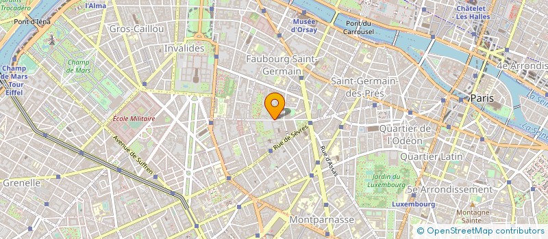 localisation de l'entreprise IMPRIMERIE GRIFE à PARIS