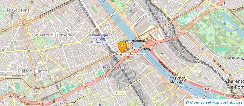 localisation de l'entreprise IMPRIMERIE L V  PARIS