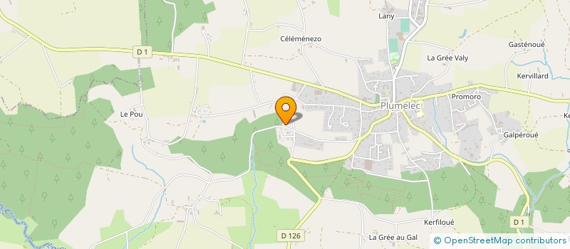 localisation de l'entreprise IMPRIMERIE LA LIMITROPHE à PLUMELEC