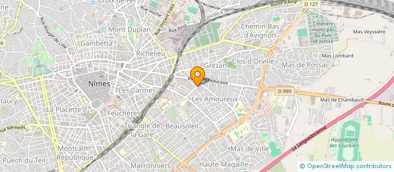 localisation de l'entreprise IMPRIMERIE LAURENT  NIMES