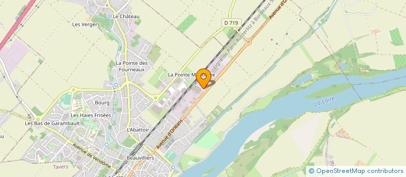 localisation de l'entreprise IMPRIMERIE LEBUGLE SARL à BEAUGENCY