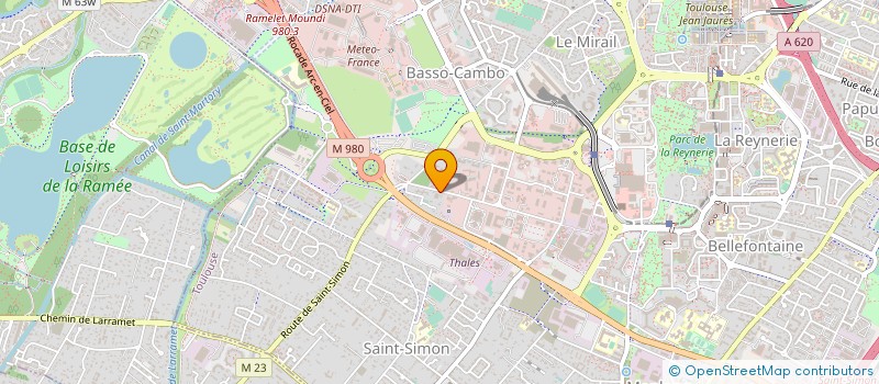 localisation de l'entreprise IMPRIMERIE LECHA à TOULOUSE