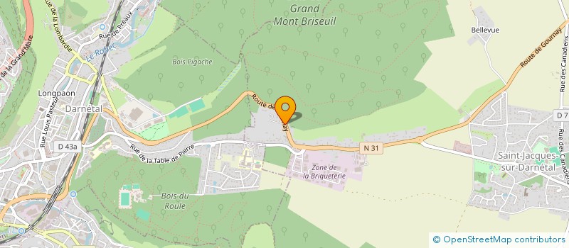 localisation de l'entreprise IMPRIMERIE LERNON à SAINT-JACQUES-SUR-DARNETAL