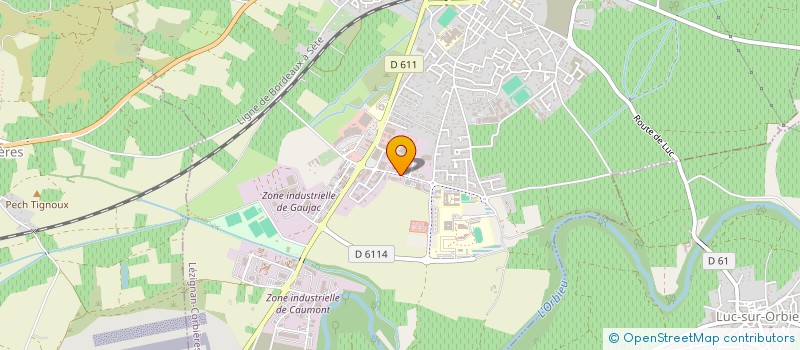 localisation de l'entreprise IMPRIMERIE LEZIGNANAISE à LEZIGNAN-CORBIERES