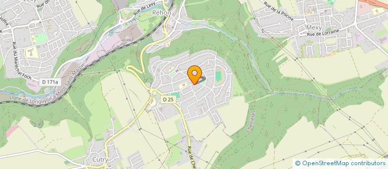 localisation de l'entreprise IMPRIMERIE LORGE  REHON